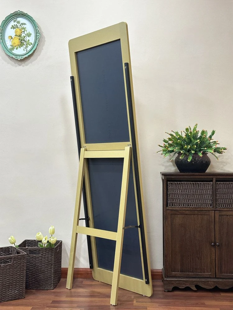 Slimming Mirror Clothing Store Full Body Floor Mirror Showcase Slim and Elongated Fitting Mirror Adjustable Self Shooting Ultra