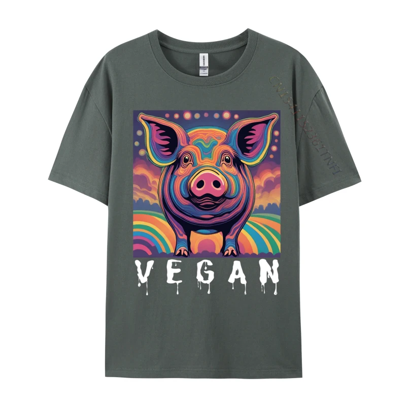 Vegan Shirts For Women Animal Activis Shirts Vegan Power Normal O Neck Top T-Shirts Luxury Designer T-Shirts