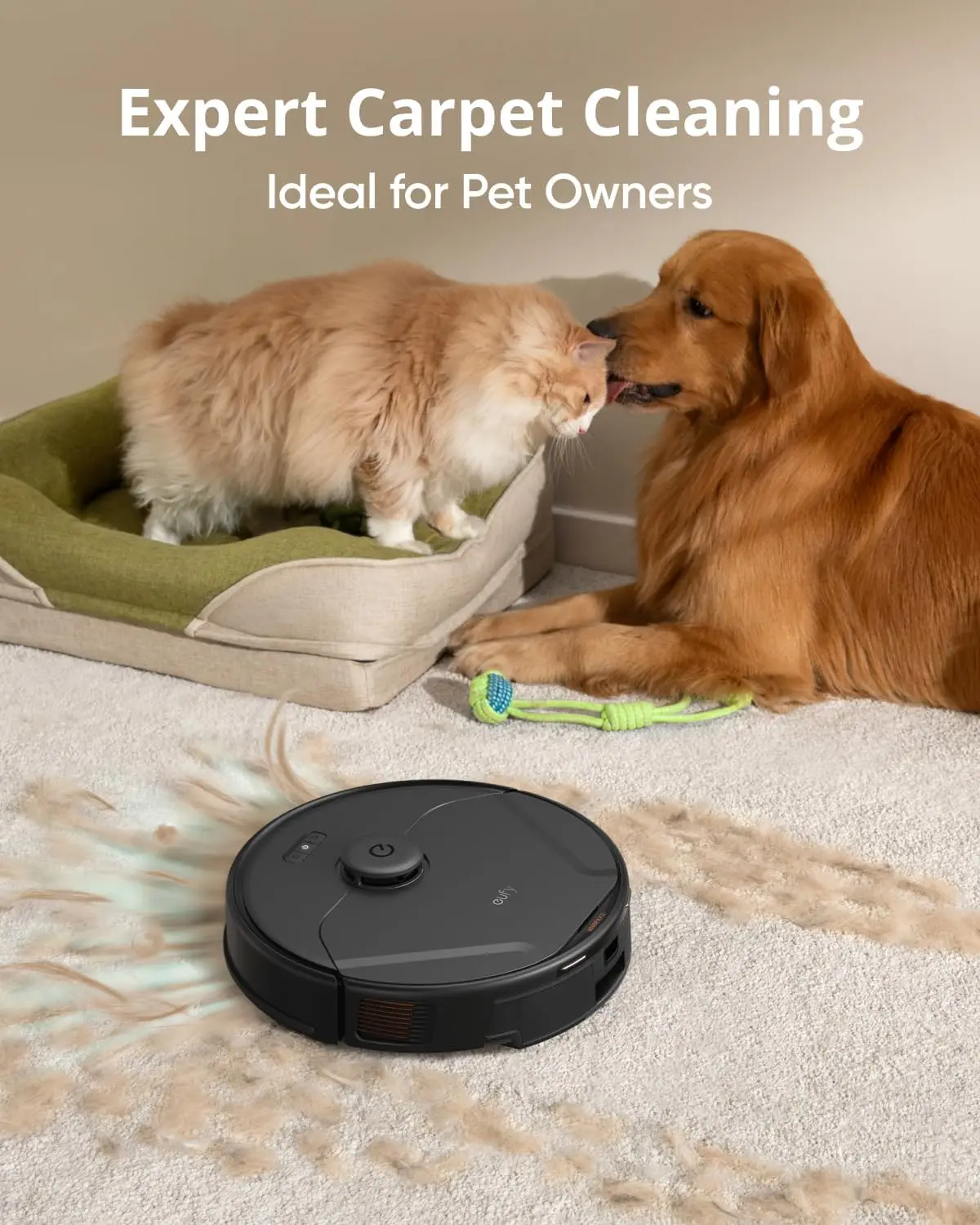 X8 Pro Robot Vacuum Self-Empty Station, Twin-Turbine 2X 4,000 Pa Suction, 45 Days Hands-Free Cleaning iPath Laser, Pet Hair