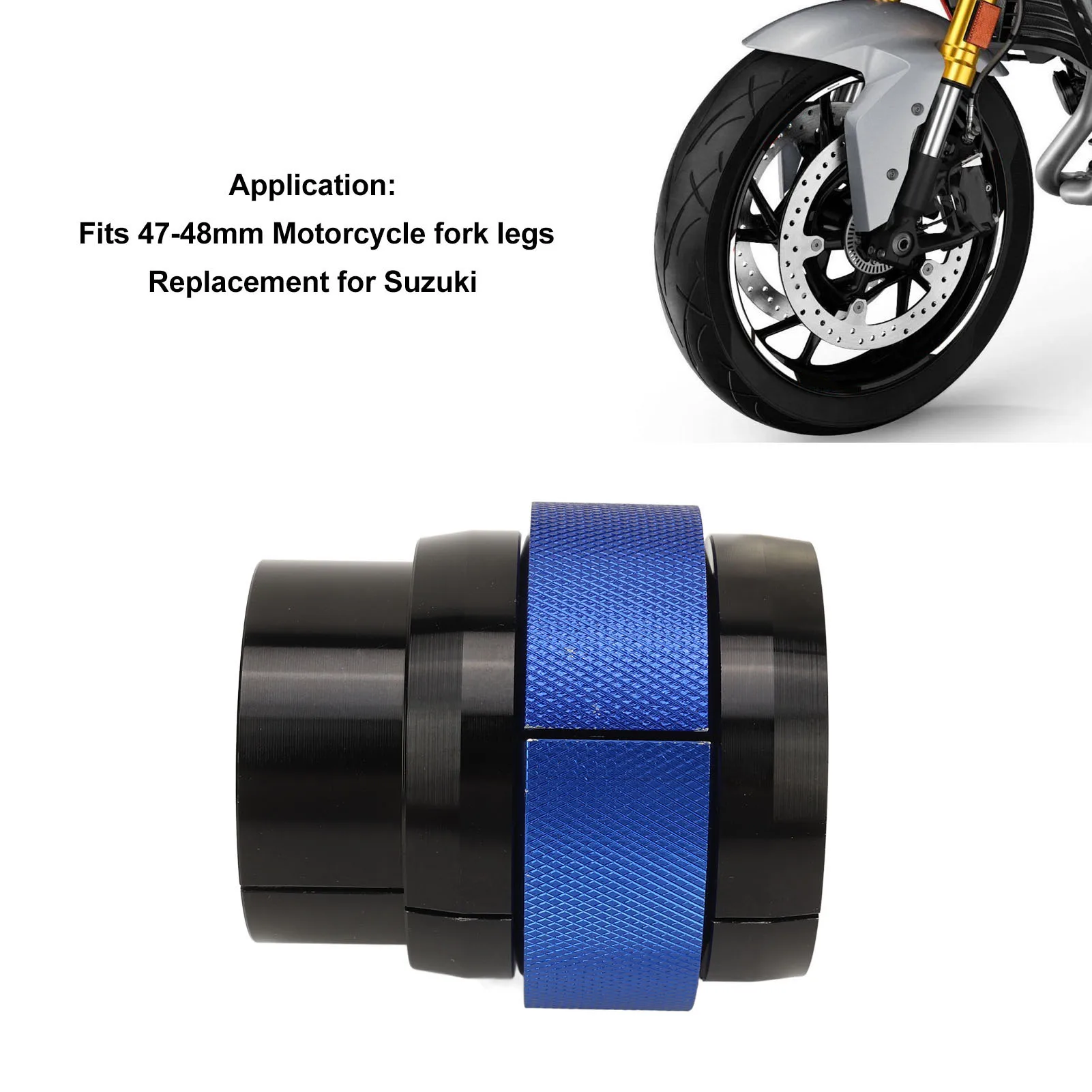 4 Pcs Motorcycle Fork  Driver Tool Protective Coating Professional Fork  Driver Kit for 47 To 48mm Motorcycle Fork Legs