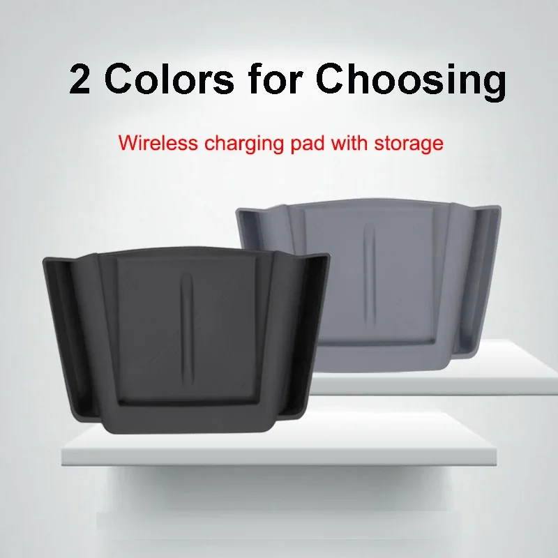 for Tesla Model 3 Highland 2024 Center Console Protector Mat Armrest Storage Organizer Tray Wireless Charge Pad Cup Accessories