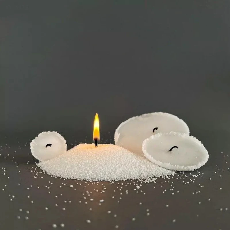 oran Sand wax Floating Pearl Candle sand diy materials Color granular wax instant candle sand Painting Handmade DIY sand paintin