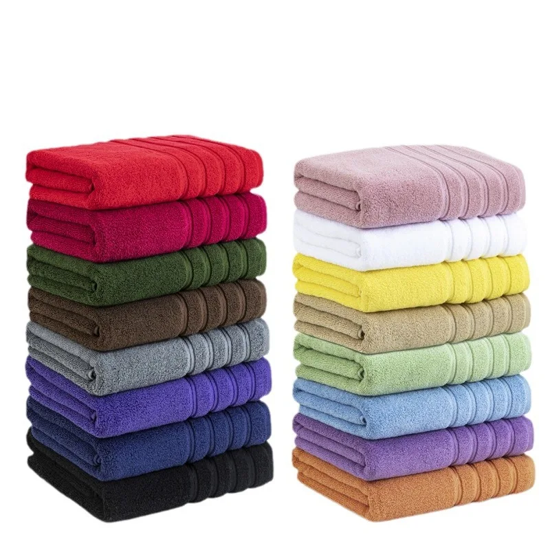 Cotton Bathroom Absorbent Soft Deluxe Square Towel Wash Towel Bath Towel 3 Piece Set Home Hotel Beauty Salon 34X34 34X74 70X140