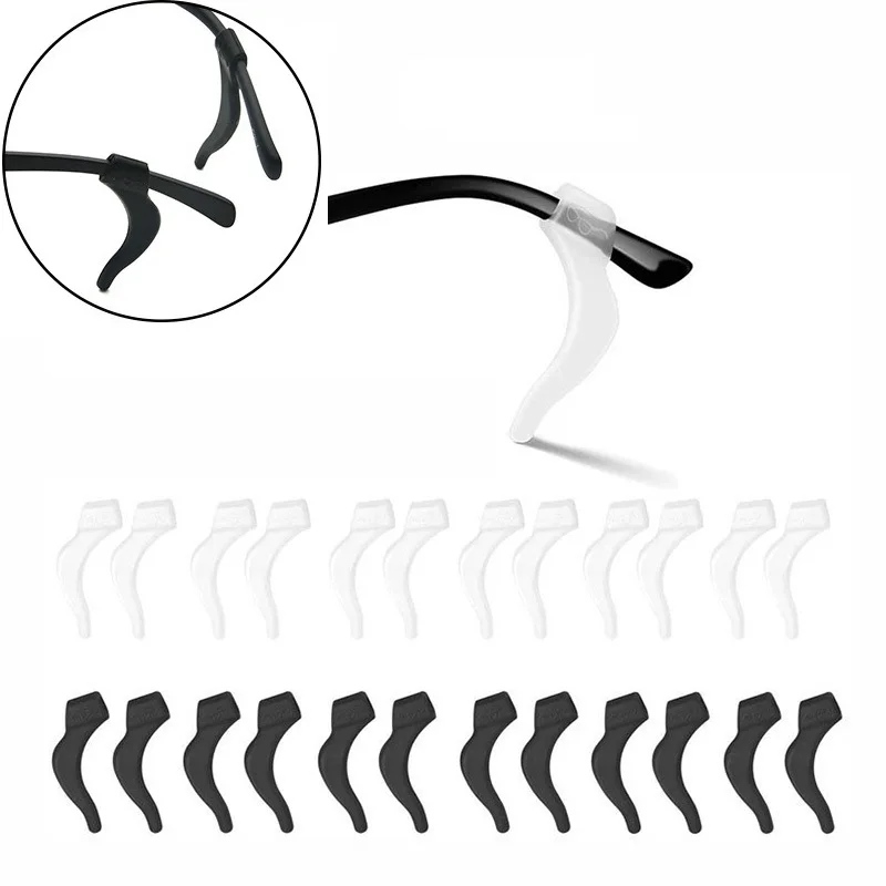 Rubber for Glasses Lenses Hooks Affirms Lenses for Ear Anti Slip Ear Grips Accessories for Lenses Do Not Fall YJFHT04
