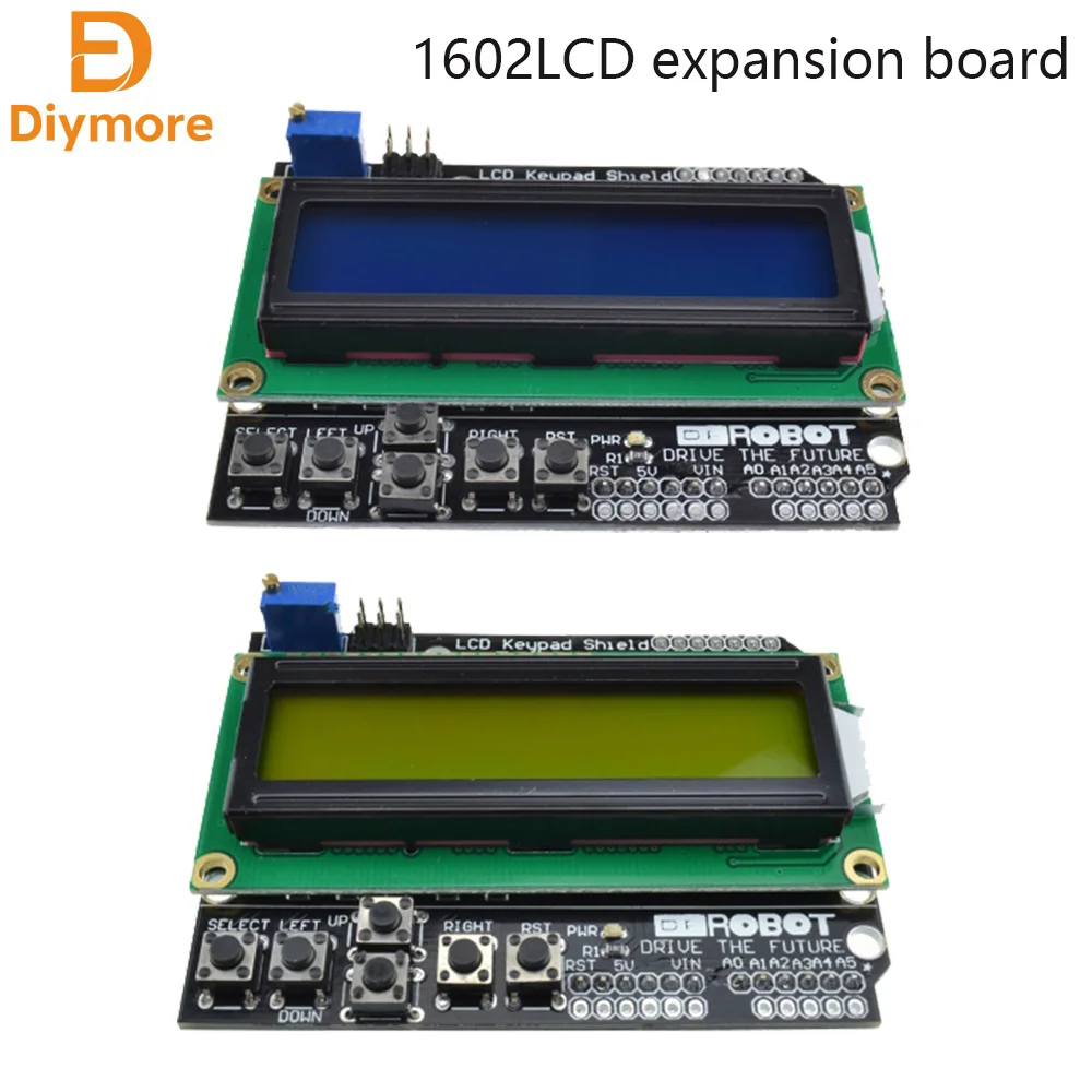 1602 LCD Expansion Board 5V LCD Keyboard Shielding LCD1602 LCD 1602 Module Display Arduino Blue Screen