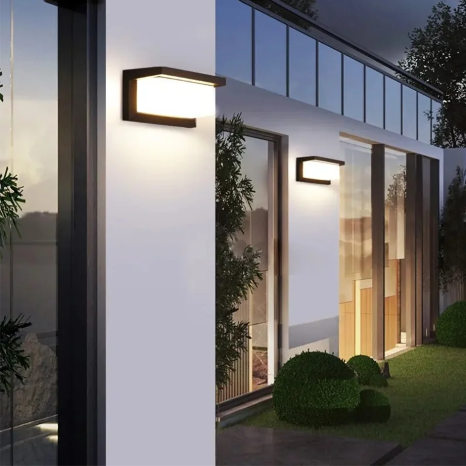 Imagem -06 - Outdoor Led Varanda Luzes com Sensor de Movimento Impermeável Parede Luz Crepúsculo ao Amanhecer Iluminação Exterior para Varanda Jardim Pátio Ac85265v