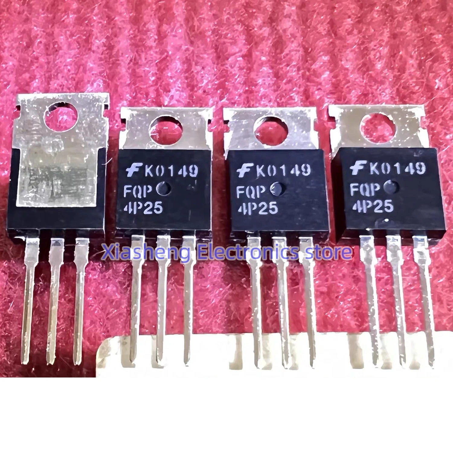 New Original 10Pcs 4P25 FQP4P25 TO-220 Transistor In Stock Good Quality