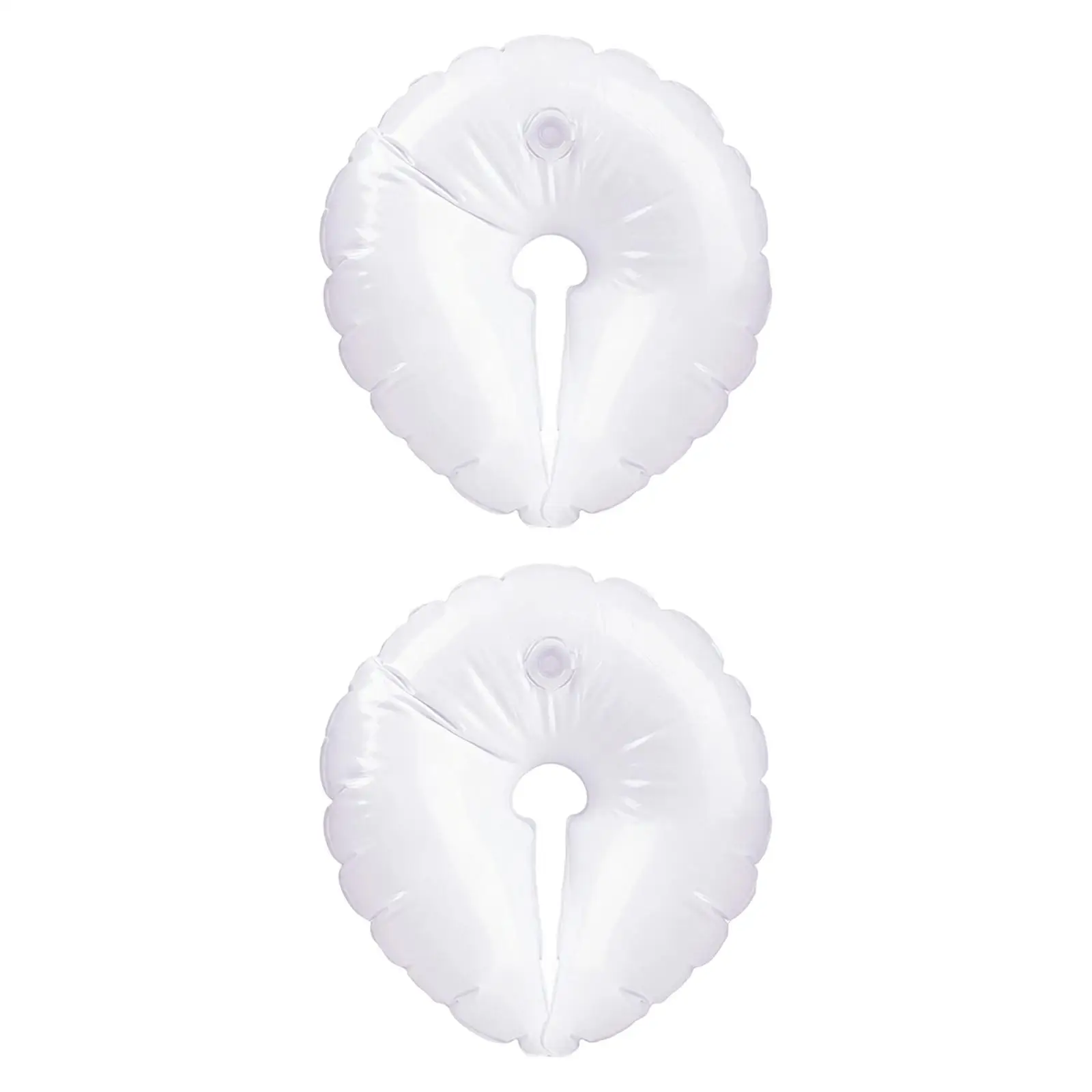 2 Pieces Umbrella Base Weight Bag Sand Bag Portable Yard Wind Resistance Exhibition Display Stand Weight Wear Resistant White