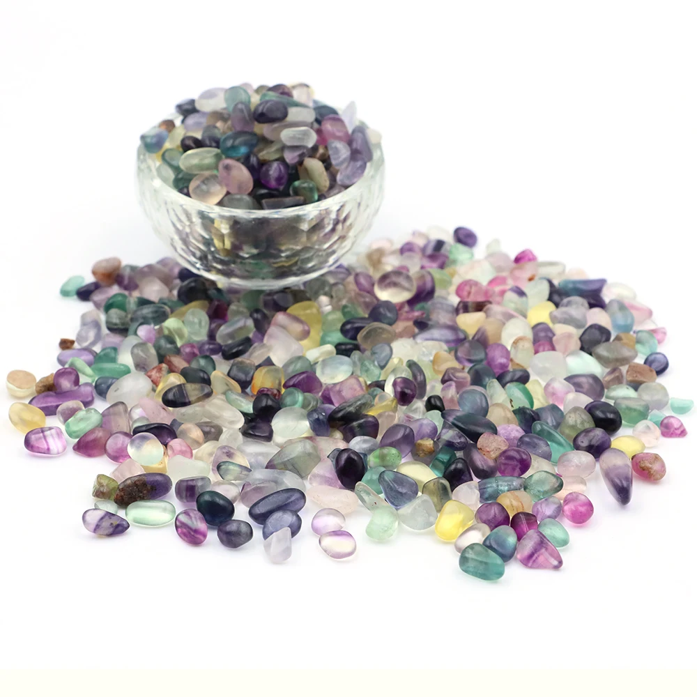 Natural Crystal Gravel Specimen Rose Quartz Amethyst Home Decor Colorful for Aquarium Healing Energy Stone Rock Mineral 50g 100g