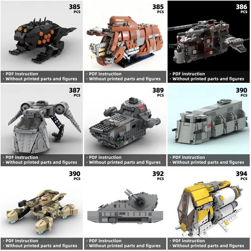 

Choose any Star movie building block customized parts set to enjoy the fun of Star building