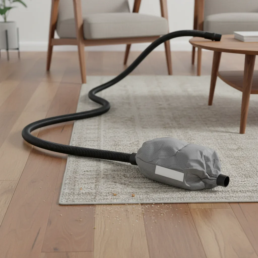 Wall Grinder Vacuum Bag With Hose Dust-Self-Priming Sandpaper Machine Dust Bag Wall Sanding Machine Putty Dust Collector