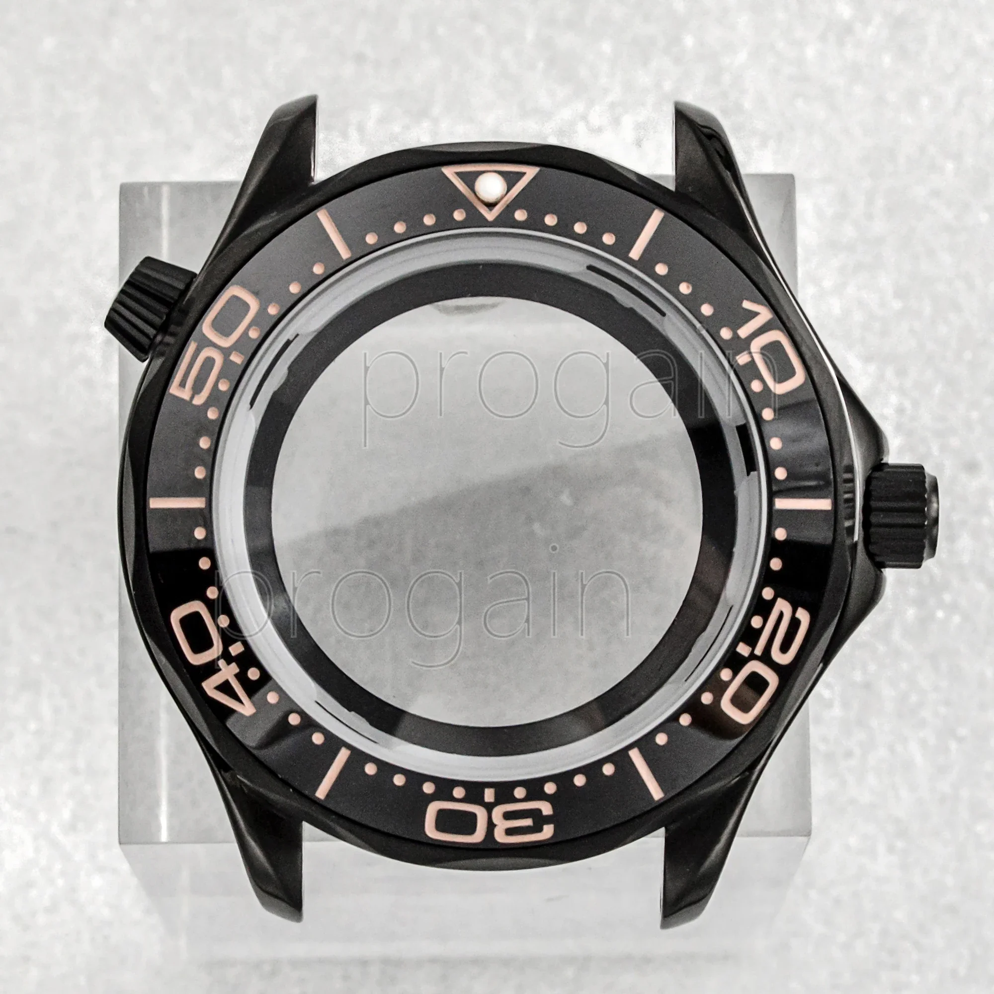 

41mm Stainless Steel watchcase for Seamaster 300 Waterproof 31mm dial Sapphire Glass fit NH35 NH36 Automatic Movement mod parts