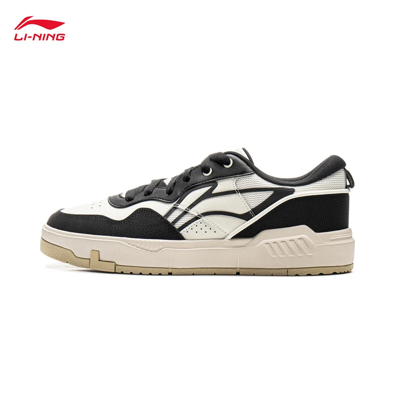 

LI-NING COMMON 80S Men Casual Basic Shoes Board Shoes Classic Leisure Reflective Comfortable Sneakers AGCV207