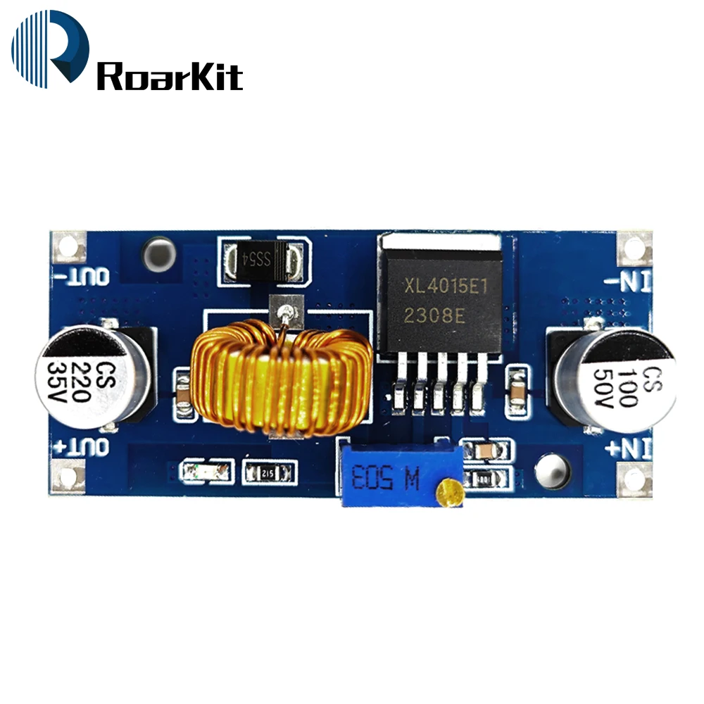 5PCS 5A XL4015 DC-DC Step Down Adjustable Power Supply Module LED Lithium Charger