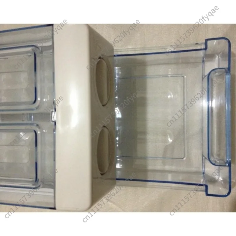 Removable Ice Cube Mold with Storage Drawer, Household Refrigerator Ice Making Tray, Reusable Ice Cube Container