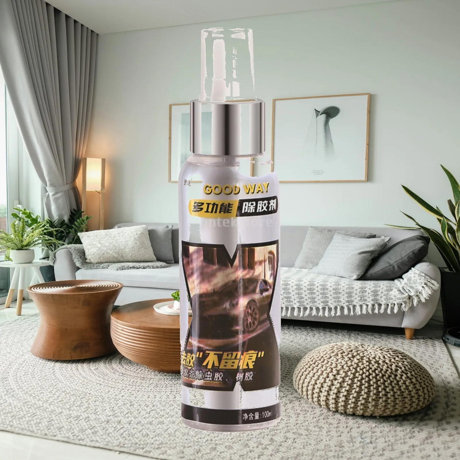 Multi Purpose Sticker Remover Spray 100ml for Labels Truck Vehicles Boats Motorcycle