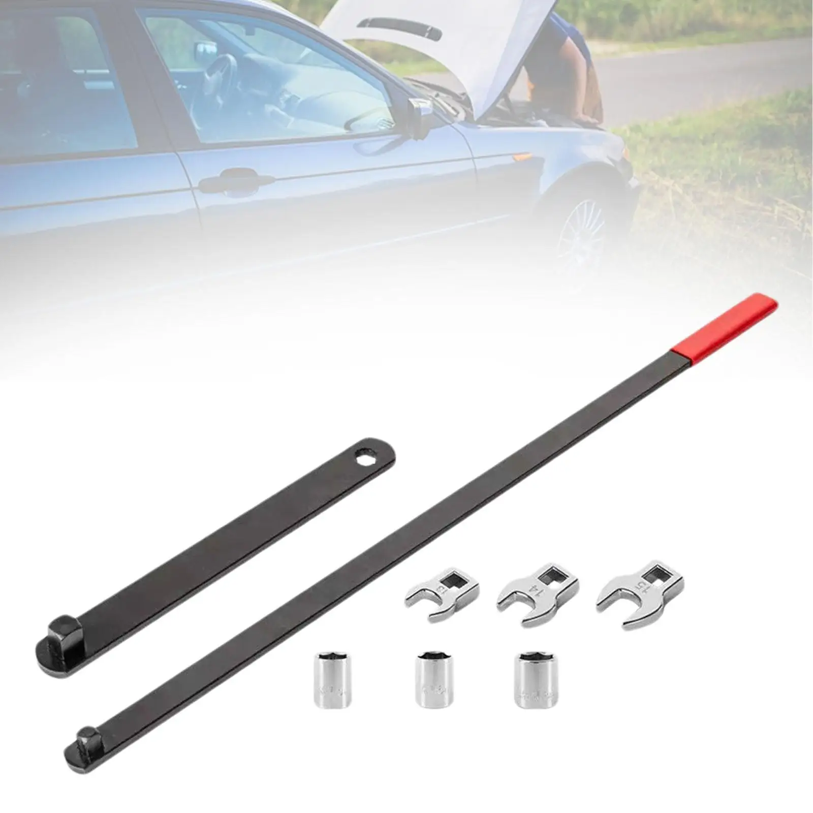 

Удлинитель для натяжителя ремня, инструмент для регулировки, простой в использовании, для автосервиса, для двигателей автомобилей