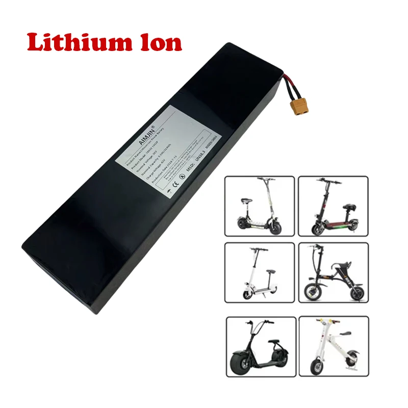 10S3P 18650, 36V, 9000mAH,Lithium-Ion Battery Pack Suitable for KUGOO S1, S2, S3 Electric Scooters