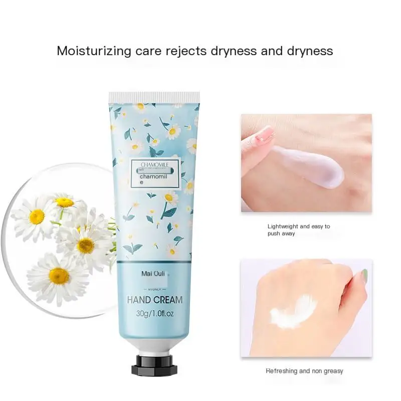 1pcs Moisturizing Hand Cream Anti-chapping Repair Soften Skin Whitening Hand Cream Winter Anti-crack Skin Care Hand Lotion 30G