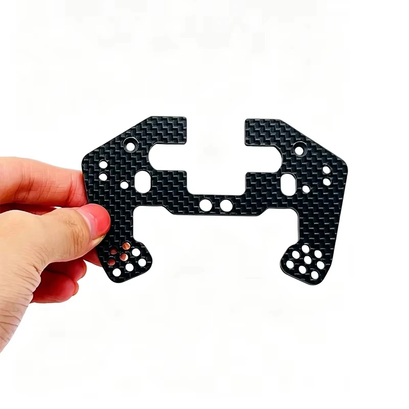 Carbon Fiber Shock Towers Set Front & Rear for Team Associated RC10 4WD TARC-025BK Lightweight Racing Upgrade Parts