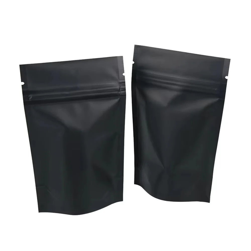 Custom Mylar Stand-Up Pouches | Pet Food & Snacks Packaging | Smell-Proof Black Zip Lock Bags | Disposable Logo Printing