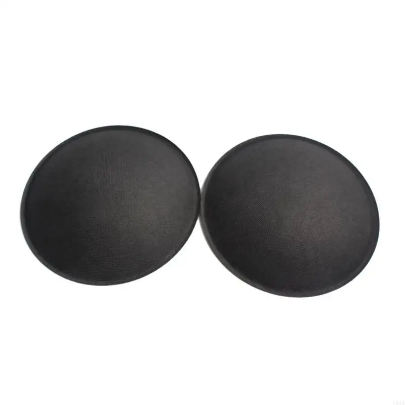 781E 2 PCS 105MM/115MM Black Anti Dust Speaker Dust Paper Dust Cover for Subwoofer Woofer Repair Parts Accessories