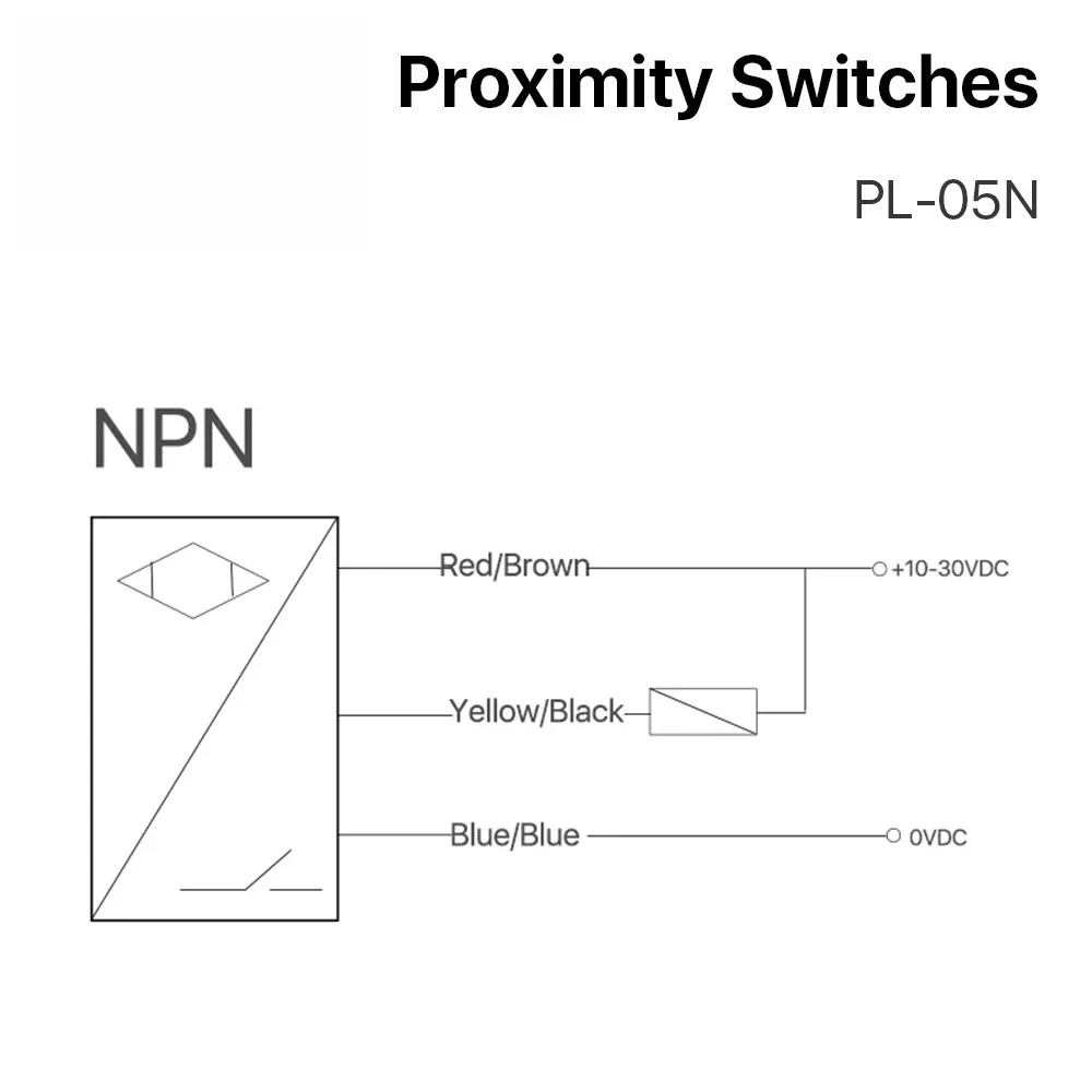 QDHWOEL PL 05N Inductive Proximity Sensor Switch 5mm NPN DC10 30V Normally Open For Laser Cutting Machine