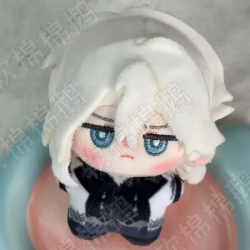 10cm Anime Game Reign of Nightfall Ye Lang Red Gloves Kawaii Cosplay Soft Cotton Doll NuNu Body Cartoon Mini Toy Figures Gifts