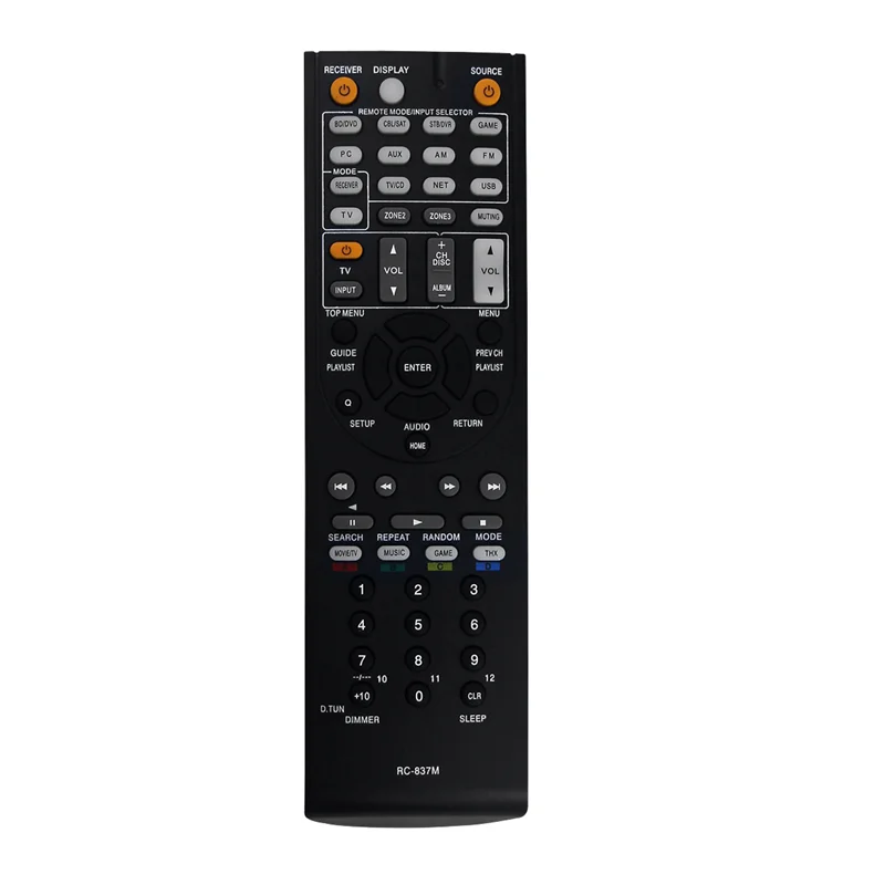 Rc837m ersetzen fernbedienung für onkyo av empfänger TX-NR616 txnr616 fernbedienung