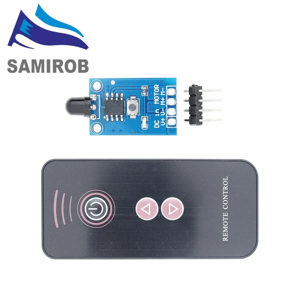DC3-12V Wireless Forward/reverse PWM Speed Control Module Dc Brush Motor Driver Module With Self-lock Interlock Function