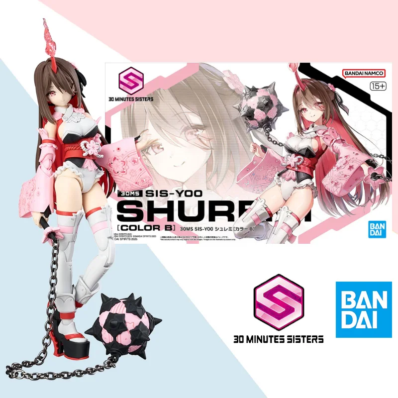 

Bandai Original 30 MINUTES SISTERS 30MS SIS-Y00 SHUREMI COLOR B Action Figure Model Toy Gift Collection Model Children's Gift