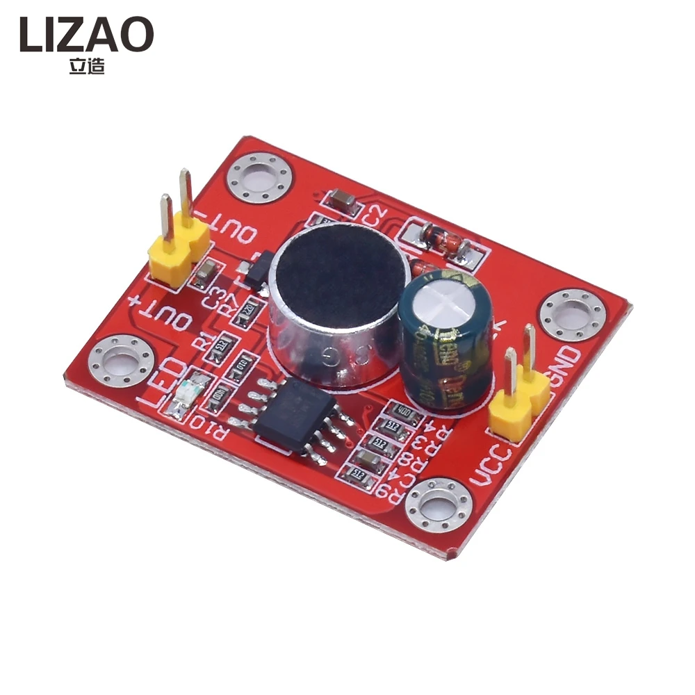 IZAO Sound Activated Delay Module Voice Trigger Direct Drive LED Motor for DIY Table Lamp Electric Fan Electronic Blocks Project