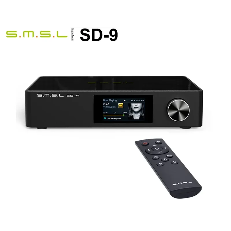 

SMSL SD-9 SD9 MQA Full Decoding Bluetooth Digital Player support Streaming Playback of DLNA Airplay Network Desktop Player