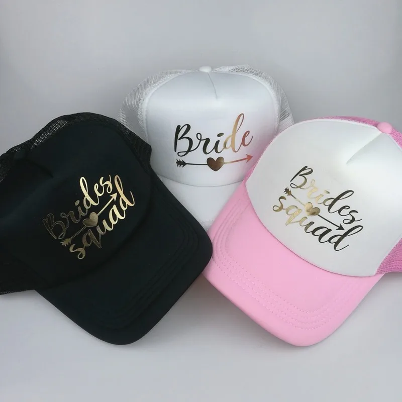 Bride Squad Hat Squ…