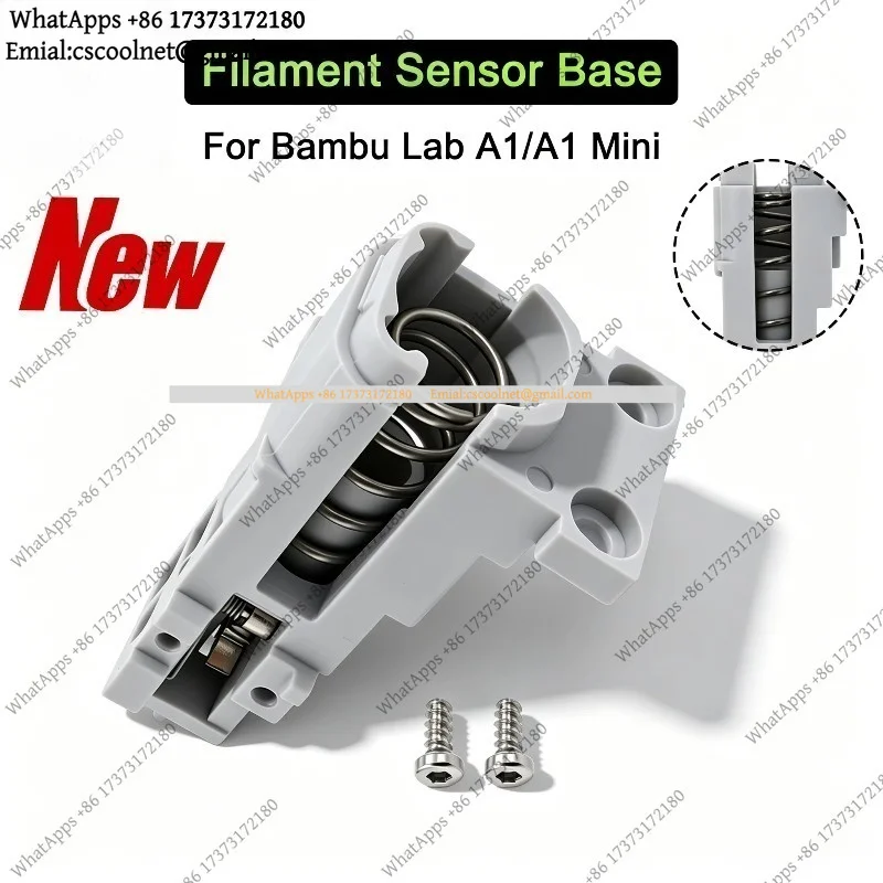 Filament Sensor Base For 3D Printer A1 Series A1 Mini Accessory Parts 3D Printing Component