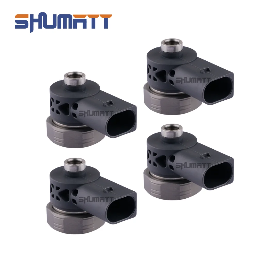 

SHUMATT NEW 4 PCS F00VC30400 Fuel Injection Solenoid Valve 110 Series CRI2-18 Suitable For Injector 0445110647 OE# 03L 130 277 Q