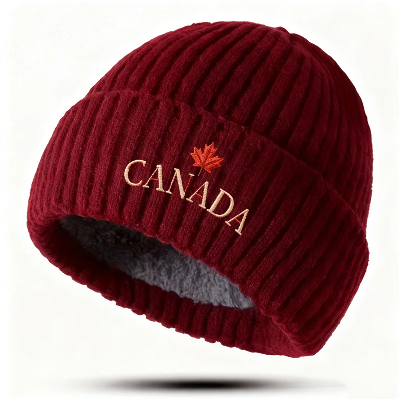 A Retro Style Knitted Hat Item That Is Both Warm and Fashionable Making It An Ideal Gift It Is Particularly Suitable for Outdoor