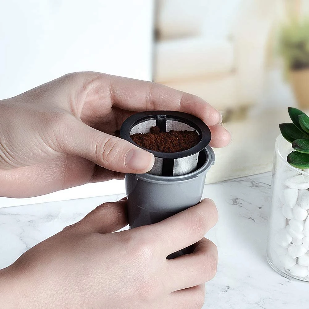 再利用可能なコーヒーフィルターセット、詰め替え可能なコーヒーポッド、keurig、my k-cup、b30、b40、b50、b60、b70に適合