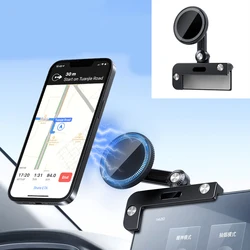 Model 3/y BYD car magnetic phone holder screen magsafe car  Navigation bracket 17mm base compatible with universal accessories
