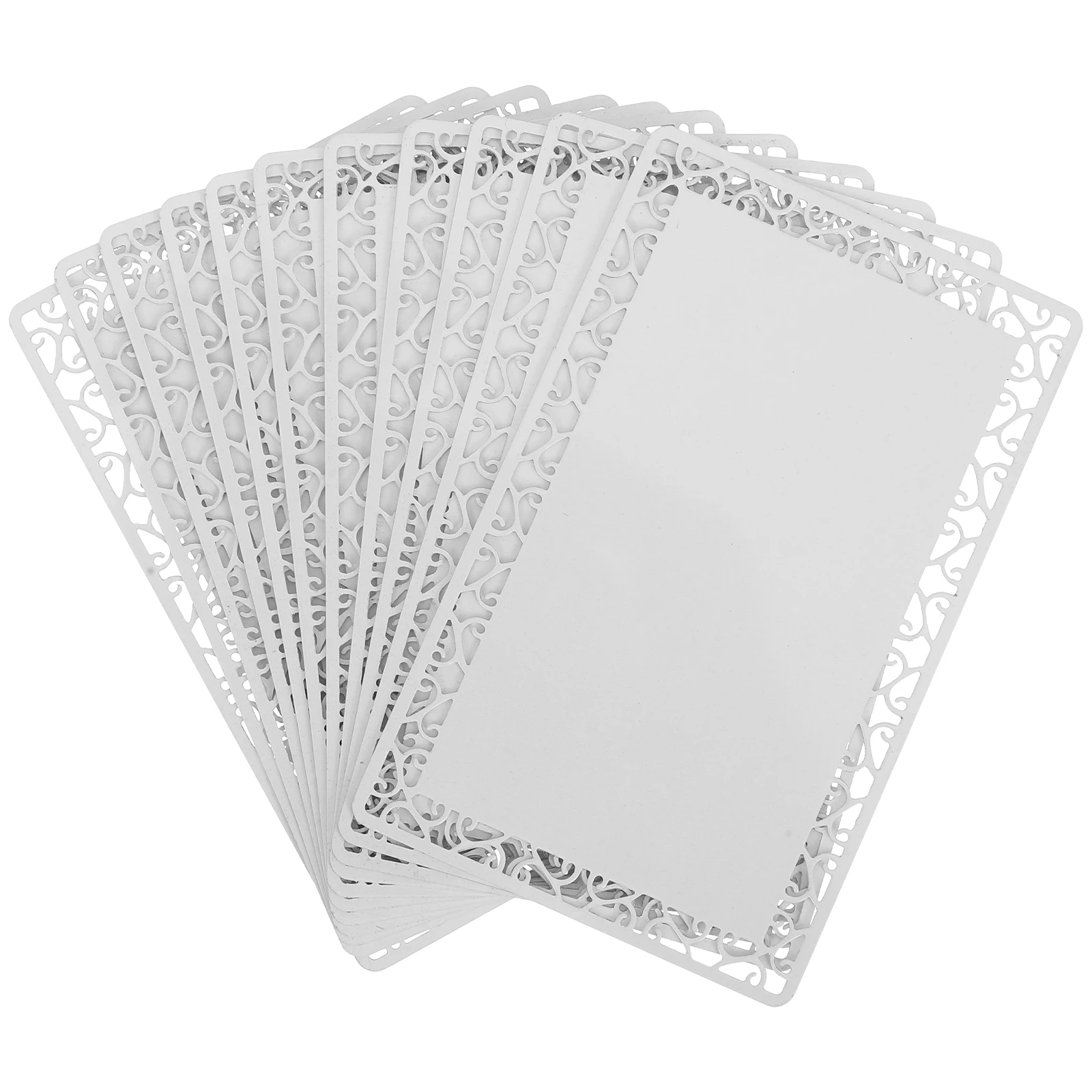 

10 Pcs Aluminum Alloy Blank Cards 86x54mm 0.45mm Thick Sublimation Printing Business Membership Reward Double Sided Metal Card