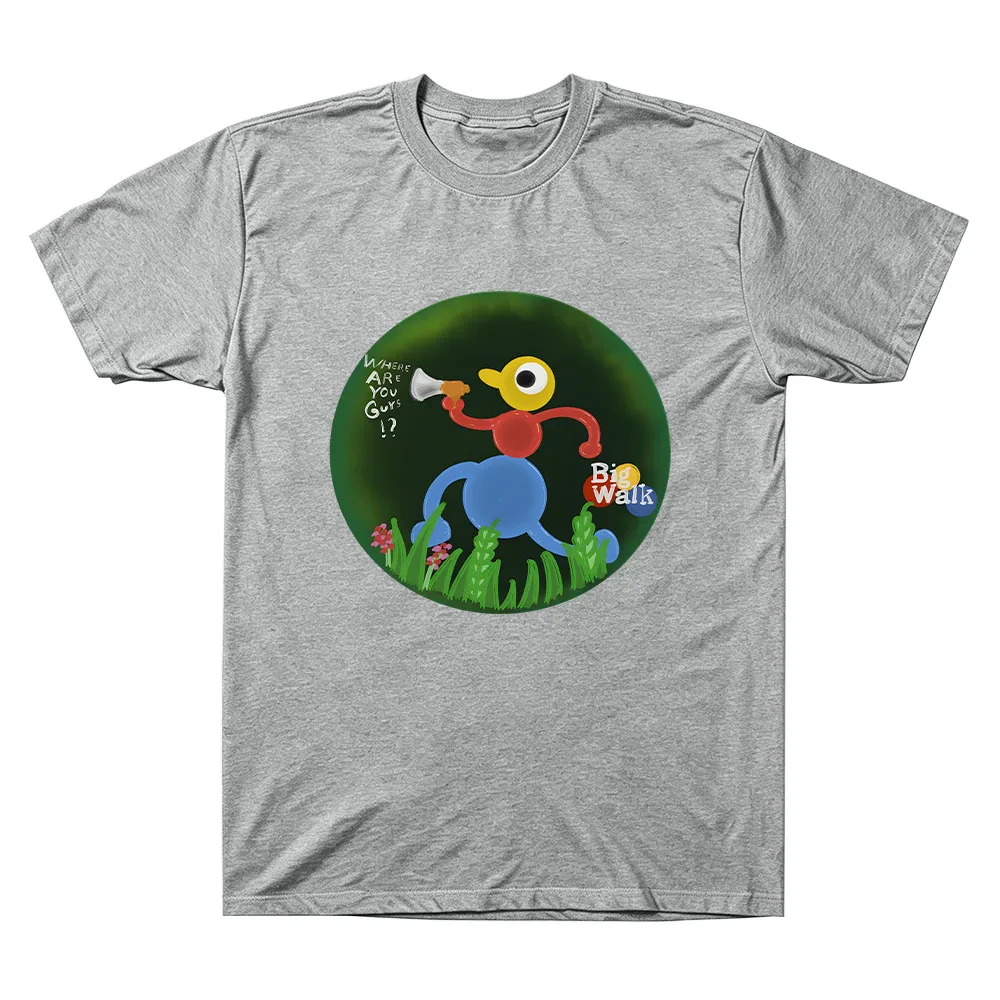Big Walk T-Shirts 2026 Game Grafik-T-Shirt aus Baumwolle, lässige Mode, Streetwear für Herren und Damen, hochwertiges, bequemes Kurzarm-T-Shirt – Detail 9