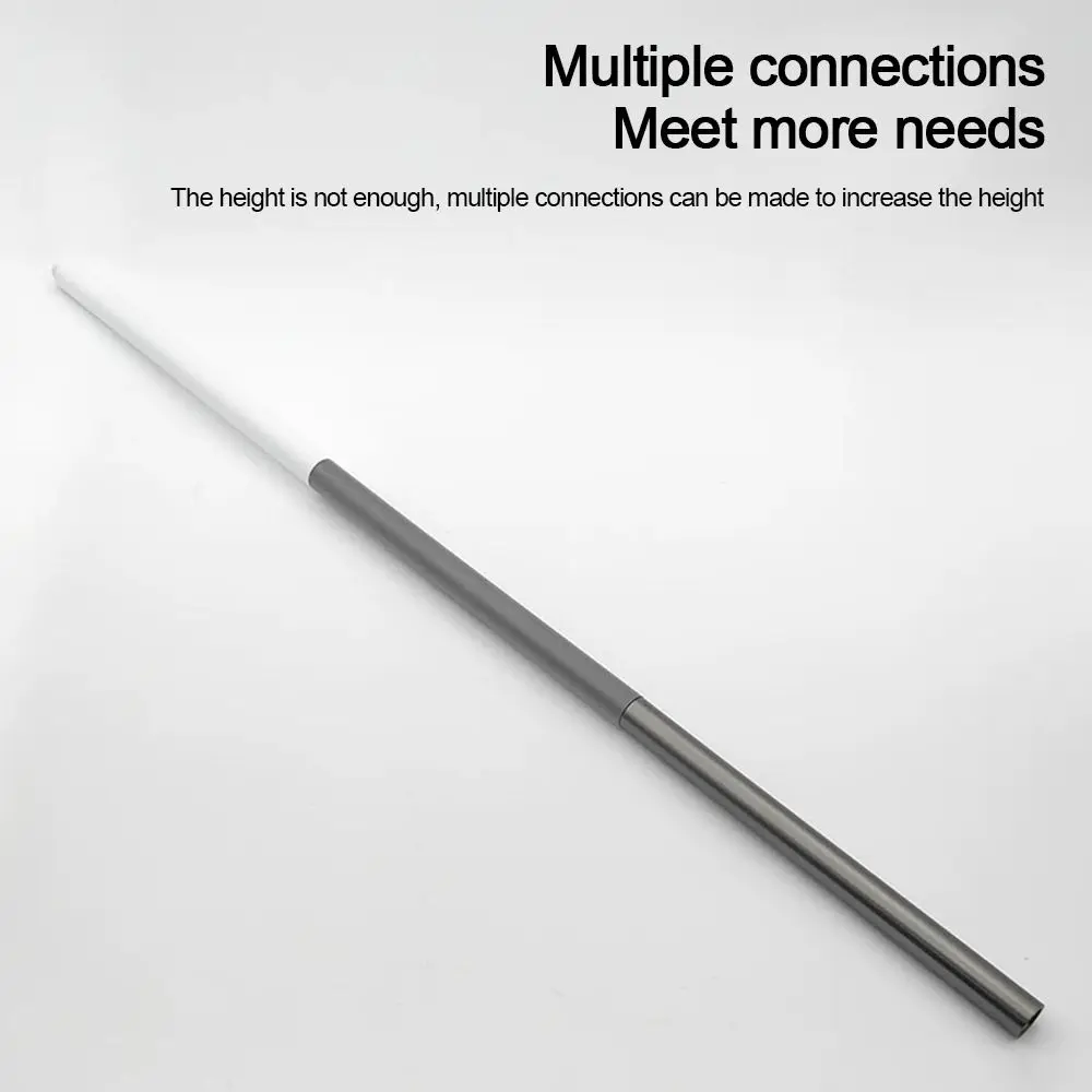

New Stainless Steel Shower Extension Rod Round 30cm Shower Bracket Bathroom Accessories