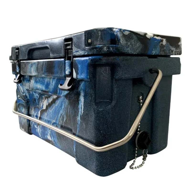 

Изолированная коробка-холодильник для улицы на 20 л — прочный пластиковый вращающийся дизайн LLDPE/PE для рыбалки, кемпинга и пикника