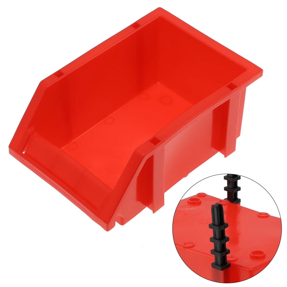 for Tool Storage Box Parts Box Practical Yellow Classification for durable Goods Shelf for pe for materia Temperature Resistance
