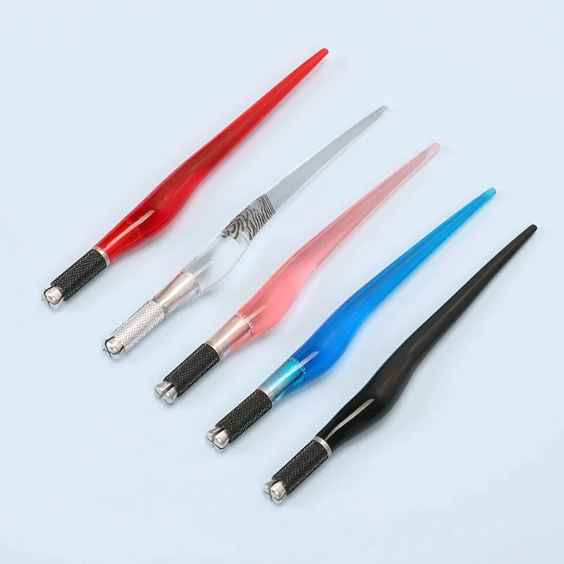 1PC Microblading Tebori Pen PCD Microblade Needle Holder for Eyebrow Permanent Makeup Manual Tattooing