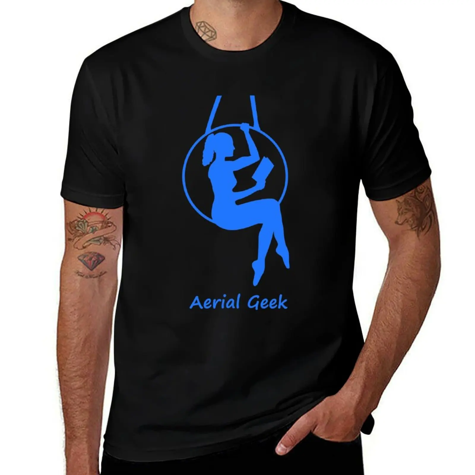 Aerial Geek Classic T-Shirt Non-Shrink Basic Cotton T-Shirt