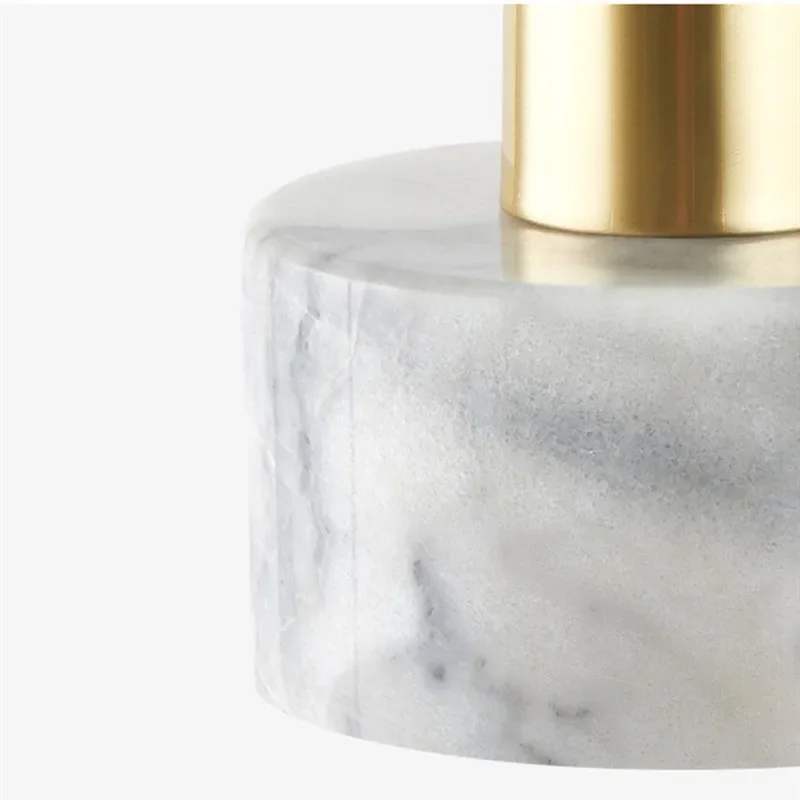 Household Hanging Lamps, Attic Lamps E27，Nordic Marble Chandelier Is Suitable For Bedroom, Restaurant, Bar,
