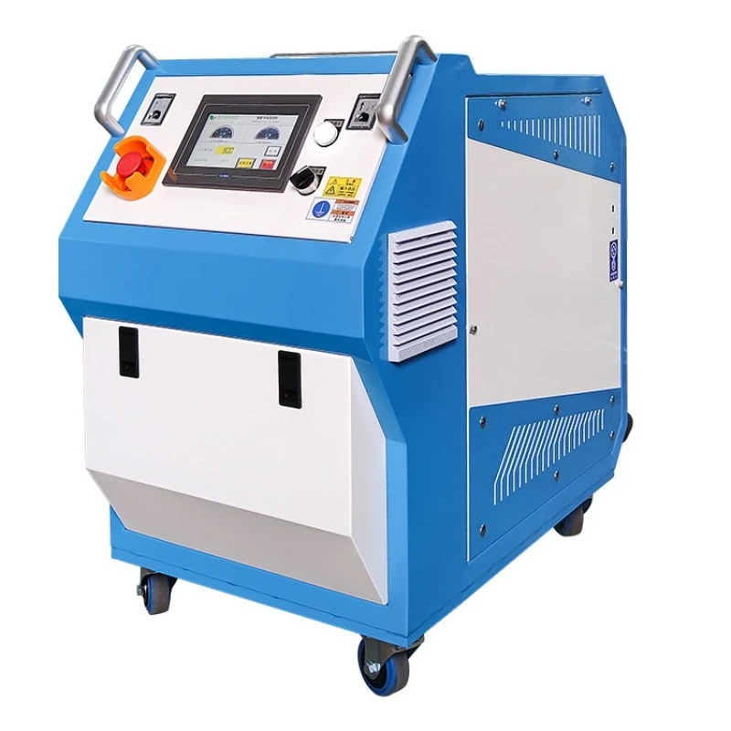 Dry ice cleaning machine, cleaning mold degreasing, rust removal and paint removal machine
