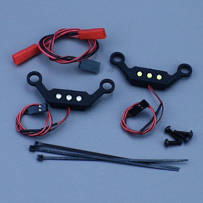 ل 1/16 RC Traxxas Mini Maxx 2S سيارة LED نظام الإضاءة الأمامية والخلفية مشرق مصباح المصباح ترقية أجزاء 107154 -1