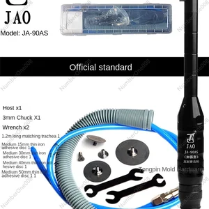 Jingao gộp khí nén, mặt phẳng góc phải 90 độ, bút máy mài không khí, máy kiểm soát khuôn nhỏ, 90as 6 Caidao bán hàng chính - 5